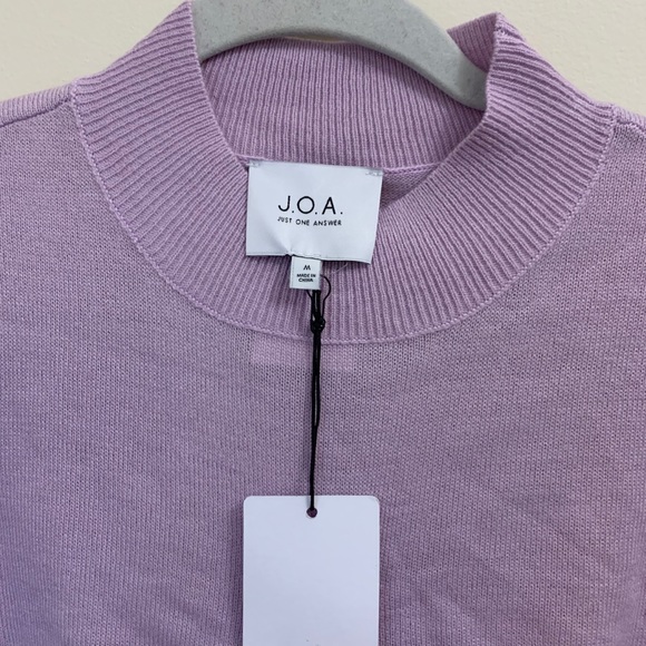 NWT JOA ruched crop top size m - Picture 3 of 5